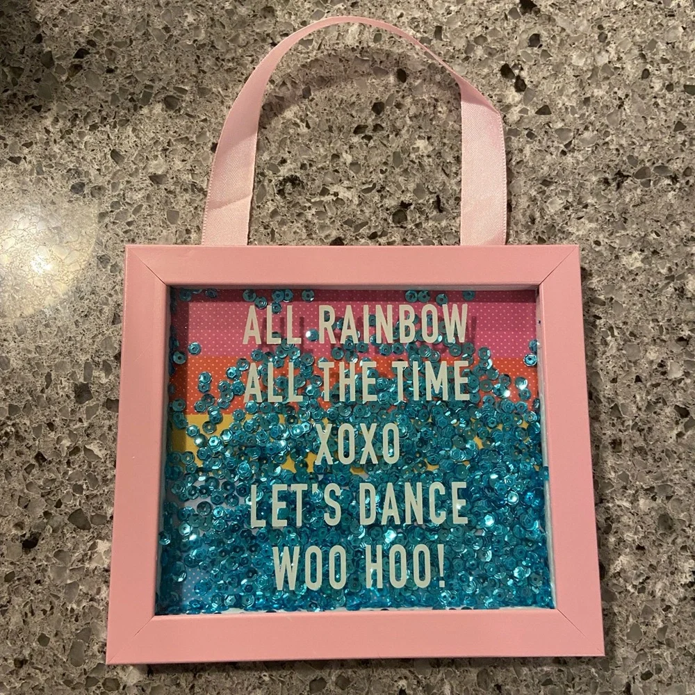 Sequin Wall Sign - Picture 2 of 3